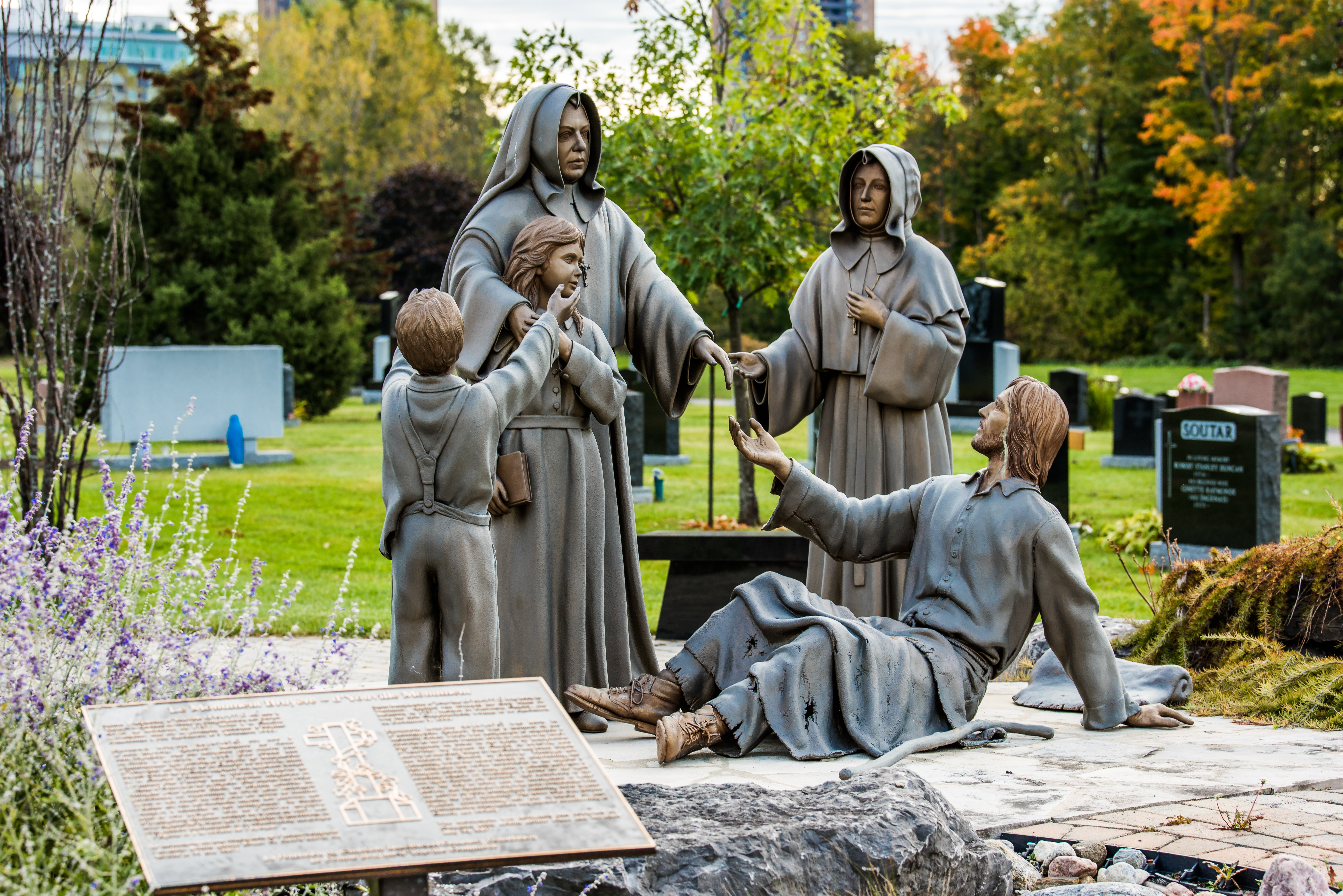 Sister Élisabeth Bruyère and St. Marguerite d’Youville Monument