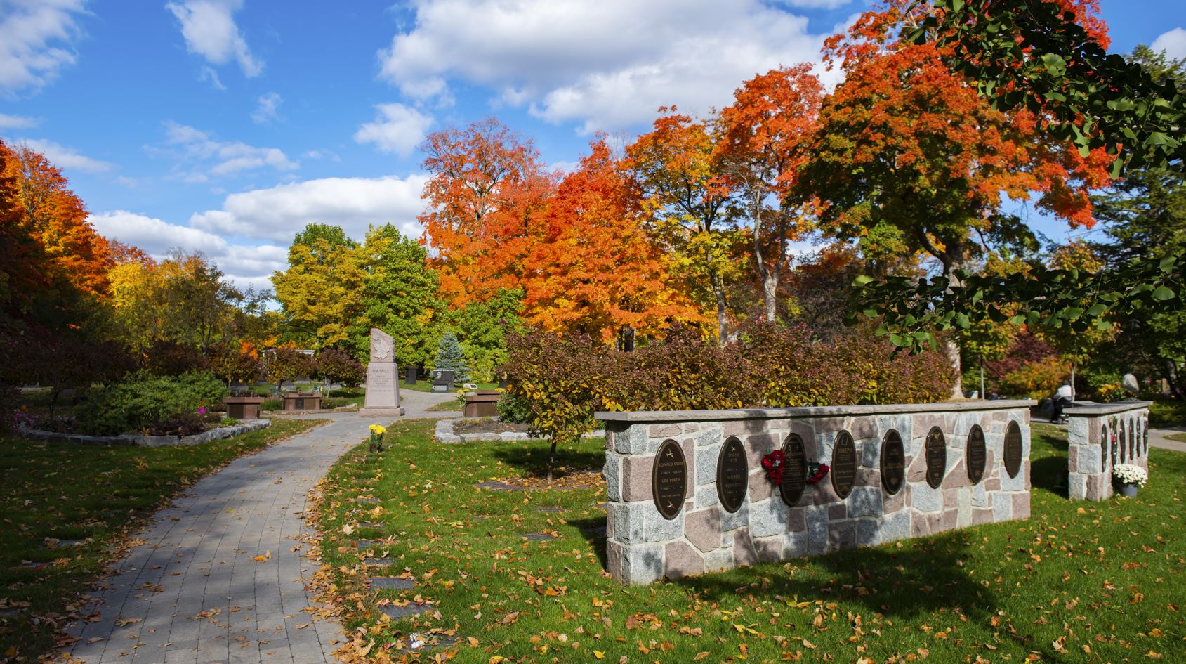 Poets hill in fall