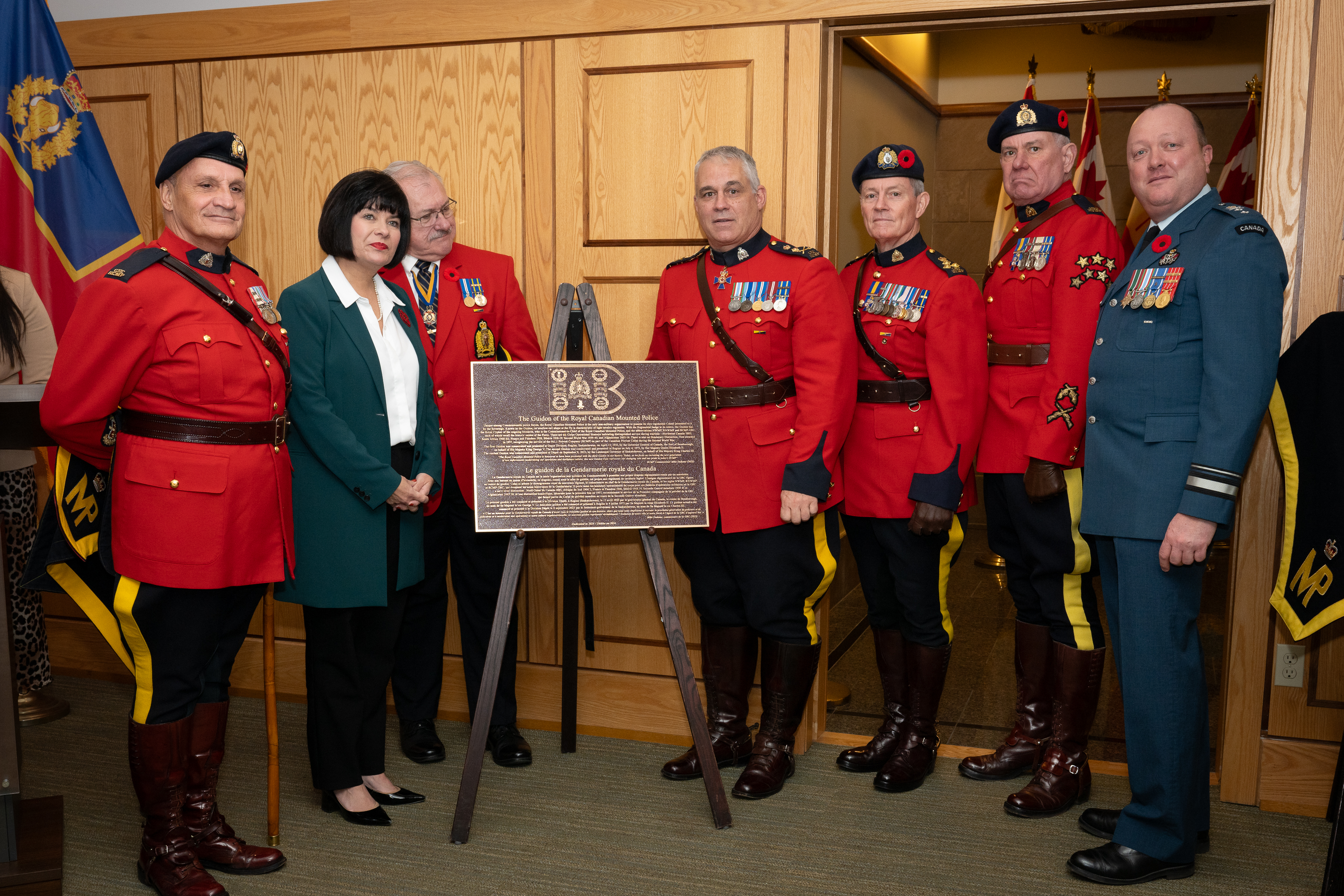 Honoring the RCMP Guidon Ceremony