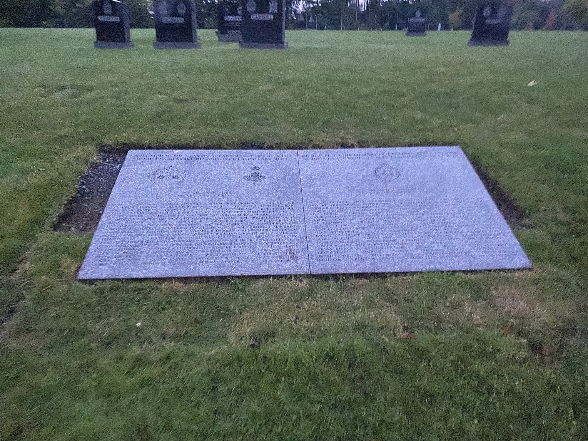 CPPO Memorial Tablets