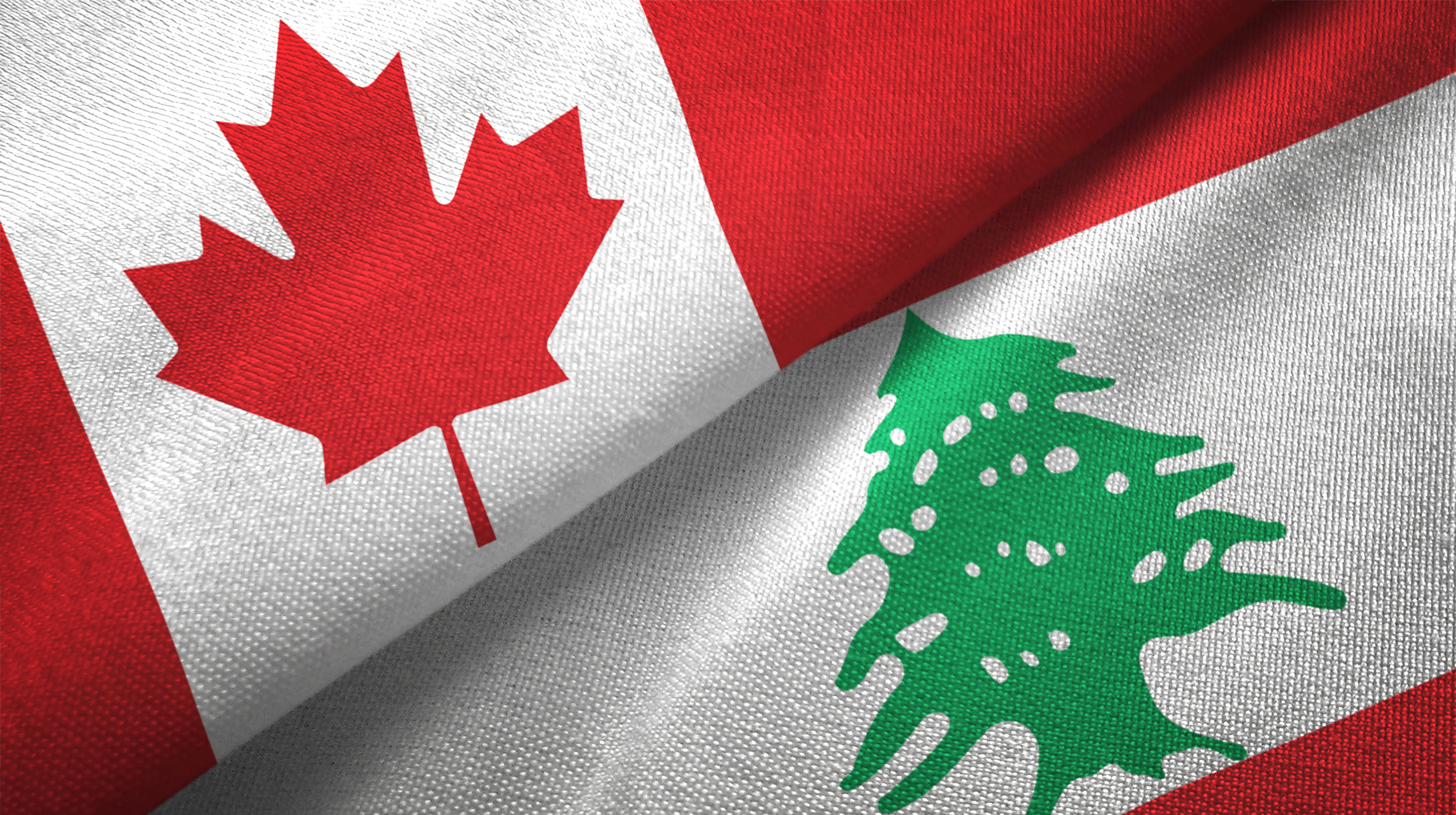 Lebanese Canadian Flags