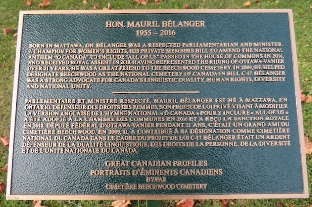 Belanger plaque