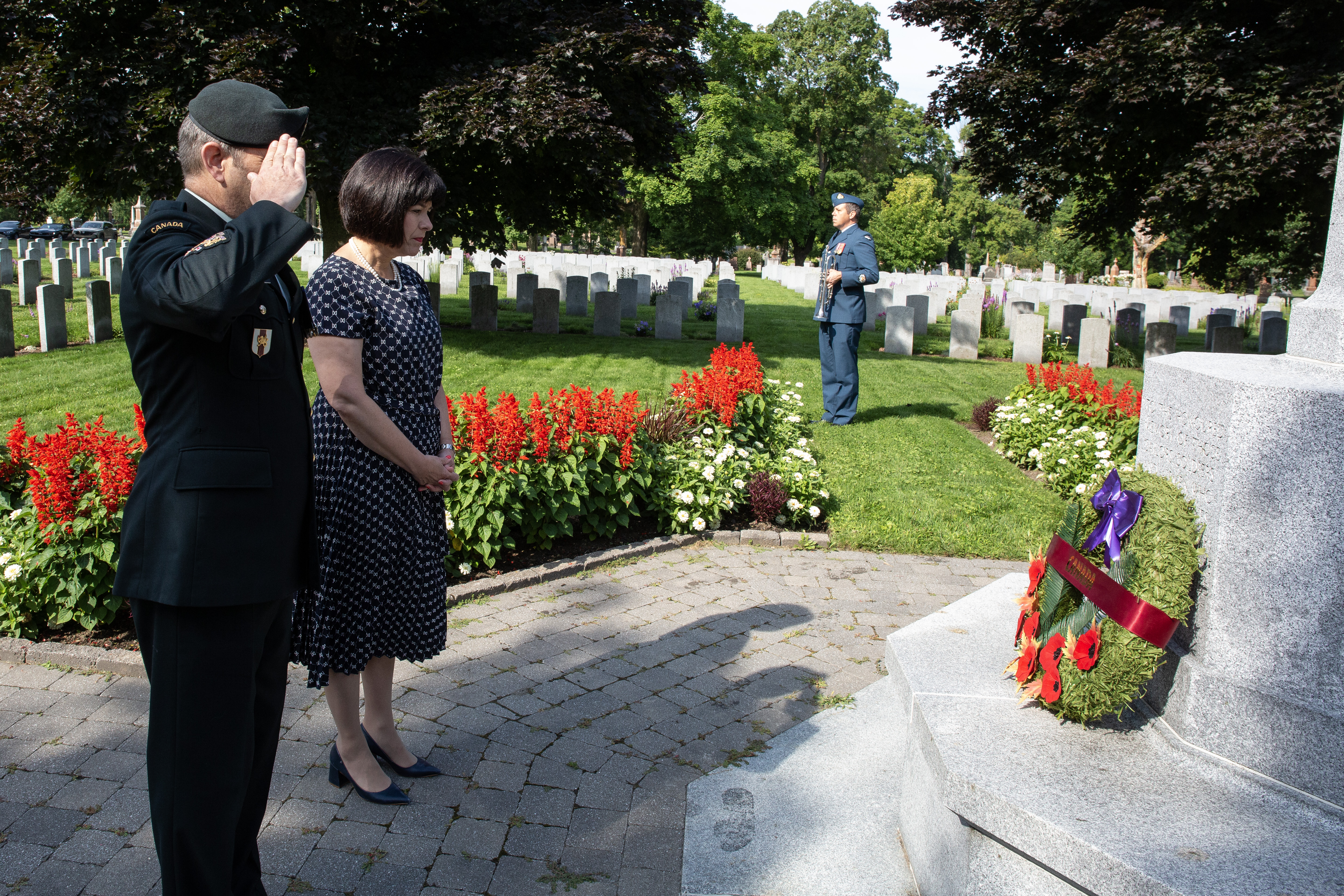 The Honourable Ginette Petitpas Taylor, Minister of Veterans Affairs 