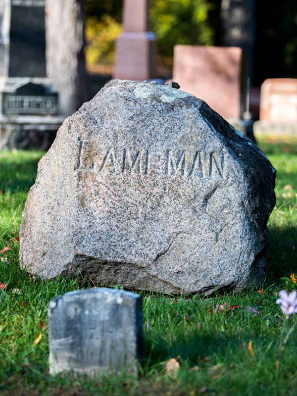 Lampman grave