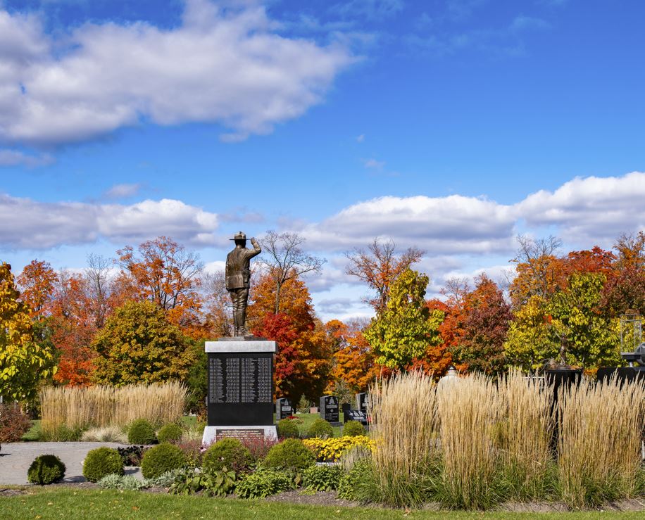 rcmp cenotaph distance