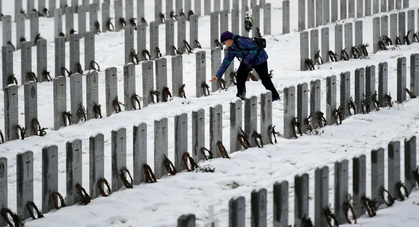 Wreaths across Canada event